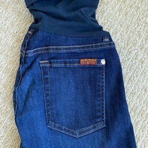Maternity jeans 7 for all mankind